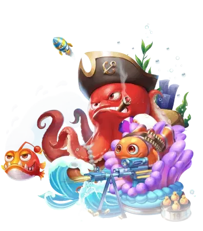 捕鱼主题移动画面